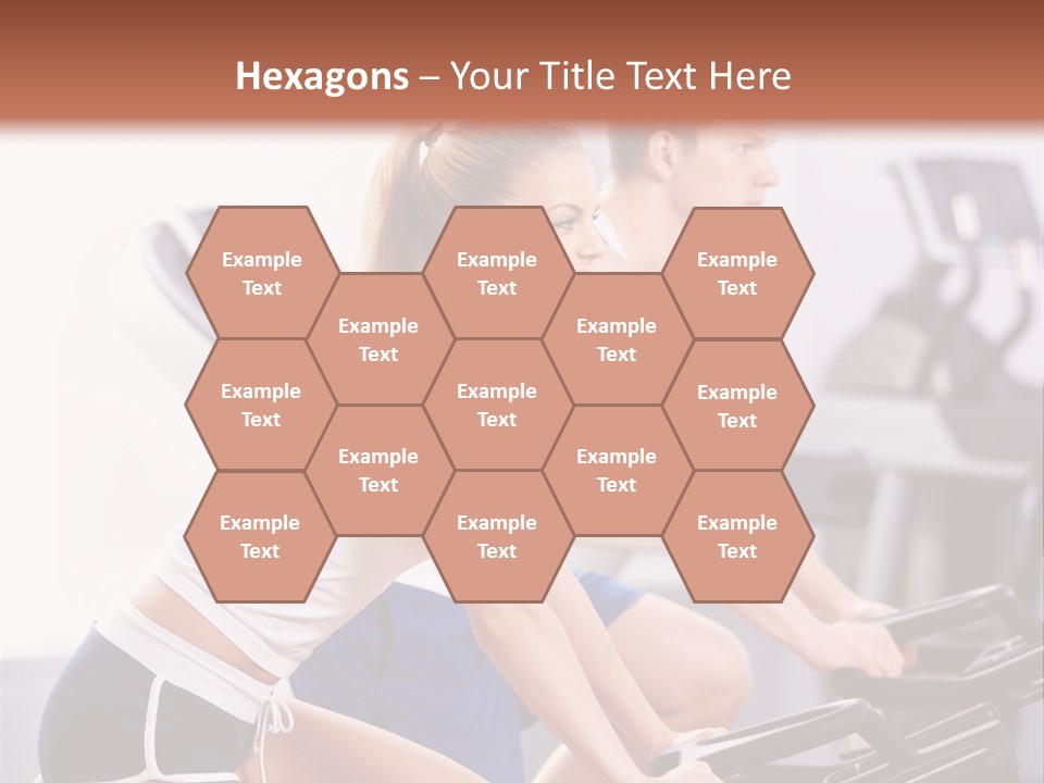 Girl Wellbeing Moving PowerPoint Template