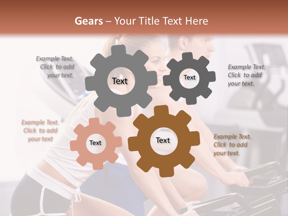 Girl Wellbeing Moving PowerPoint Template