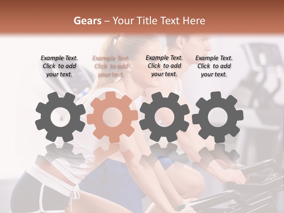 Girl Wellbeing Moving PowerPoint Template