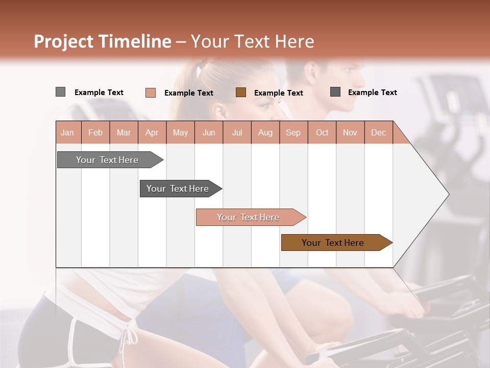 Girl Wellbeing Moving PowerPoint Template