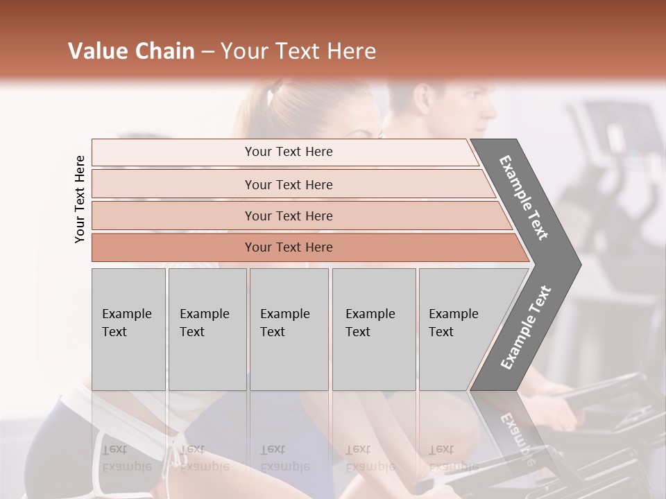 Girl Wellbeing Moving PowerPoint Template