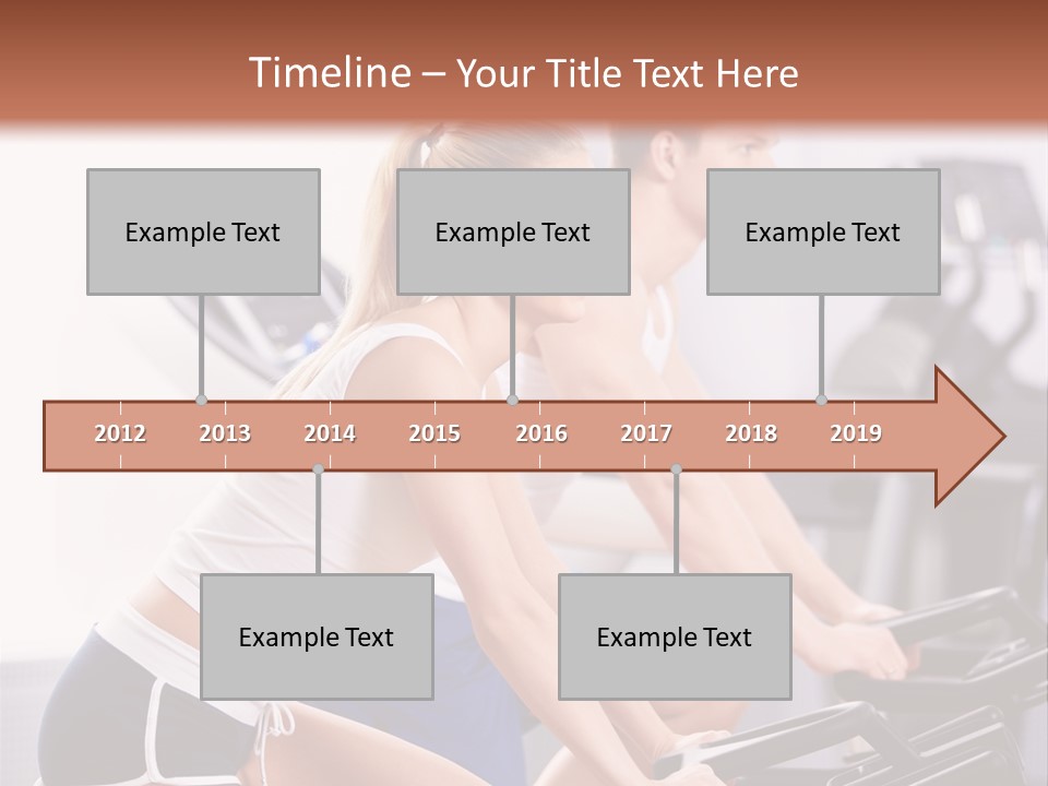 Girl Wellbeing Moving PowerPoint Template