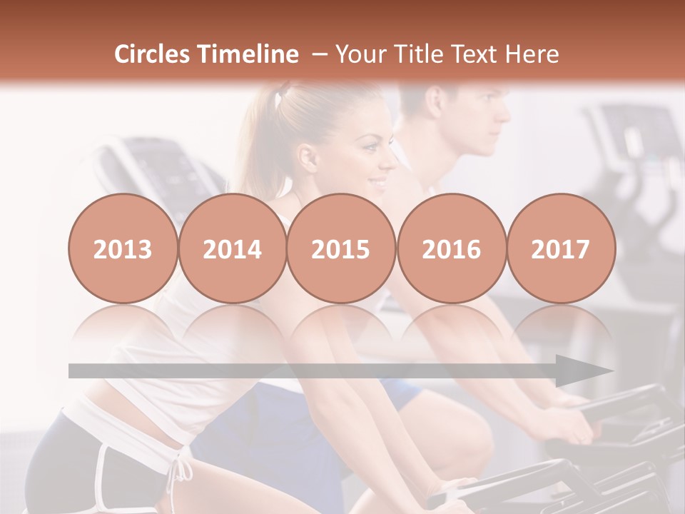 Girl Wellbeing Moving PowerPoint Template