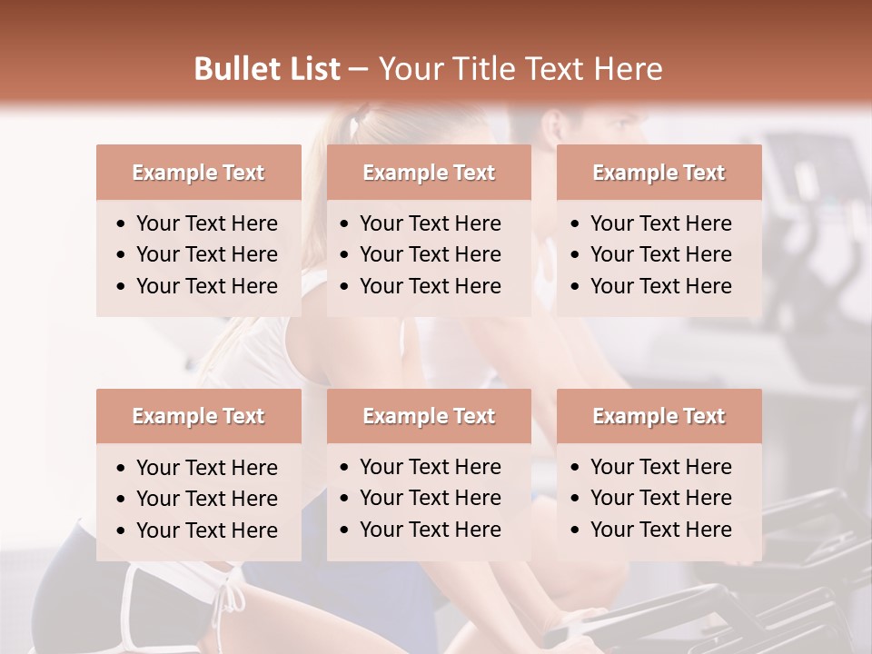 Girl Wellbeing Moving PowerPoint Template