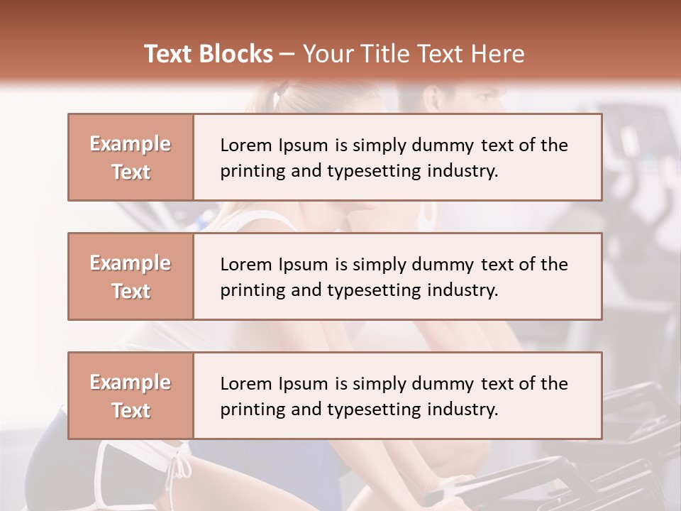 Girl Wellbeing Moving PowerPoint Template