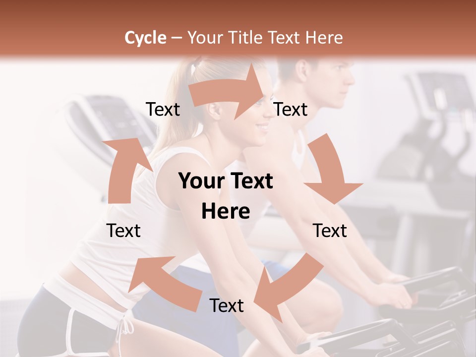 Girl Wellbeing Moving PowerPoint Template