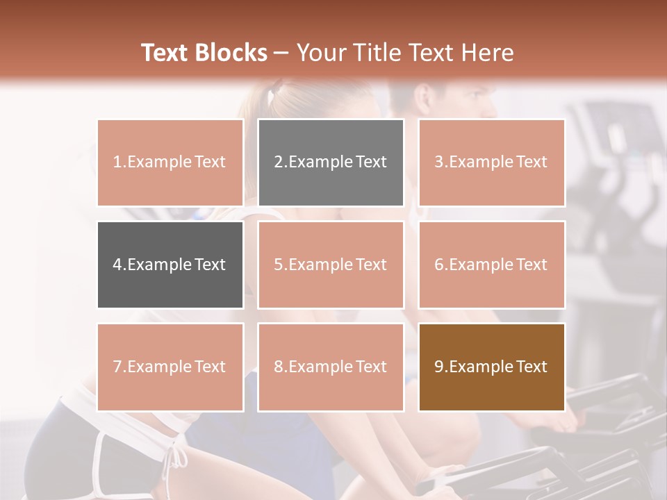 Girl Wellbeing Moving PowerPoint Template