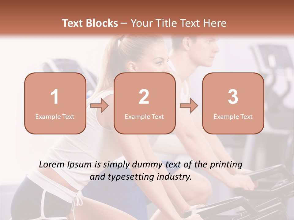 Girl Wellbeing Moving PowerPoint Template