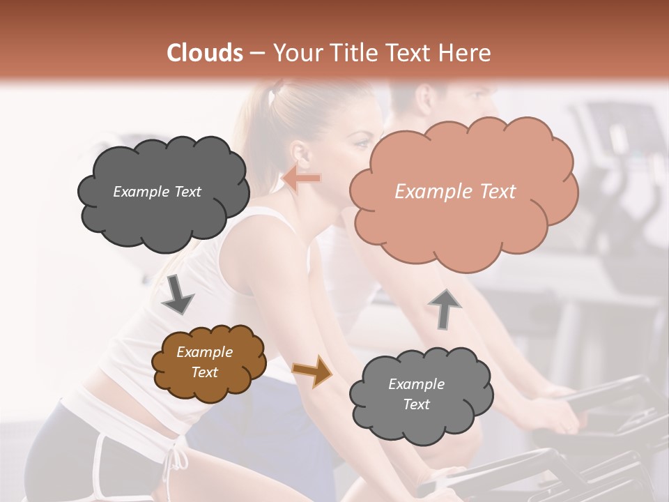 Girl Wellbeing Moving PowerPoint Template