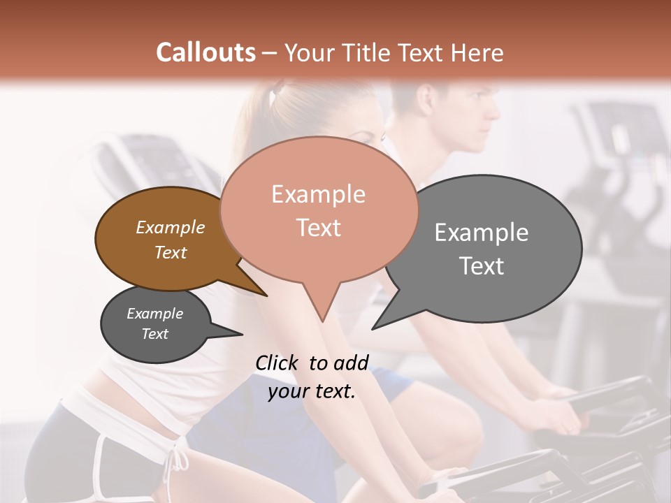 Girl Wellbeing Moving PowerPoint Template