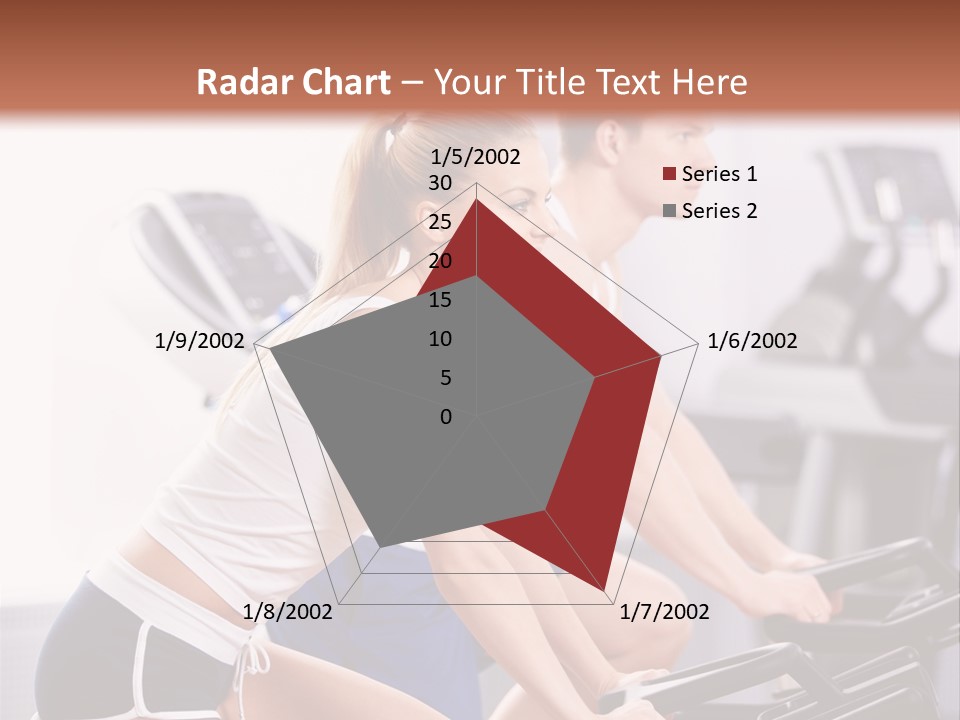 Girl Wellbeing Moving PowerPoint Template