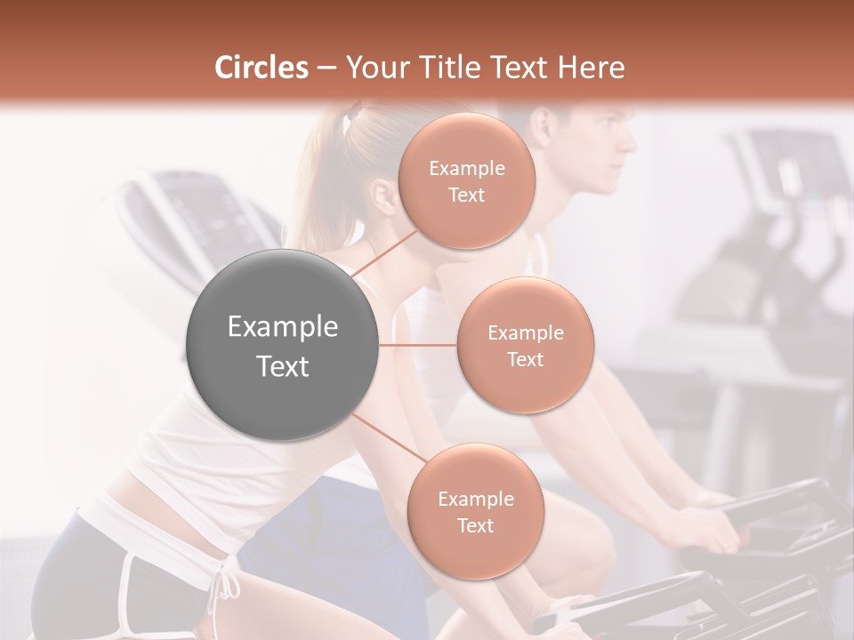 Girl Wellbeing Moving PowerPoint Template