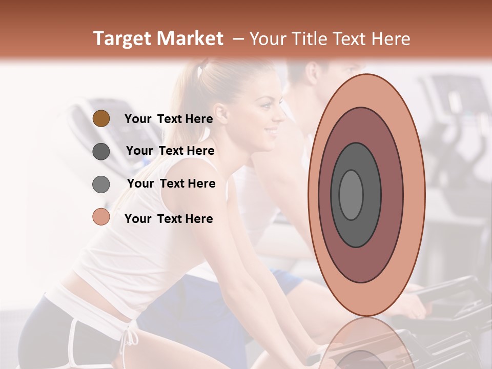 Girl Wellbeing Moving PowerPoint Template