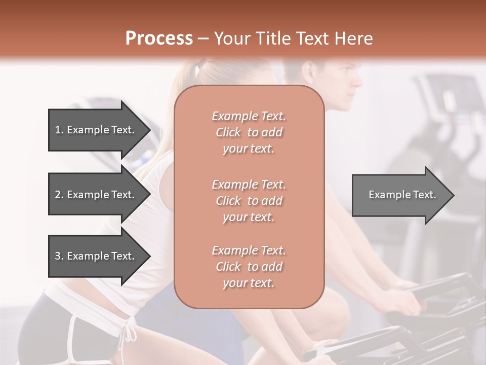 Girl Wellbeing Moving PowerPoint Template