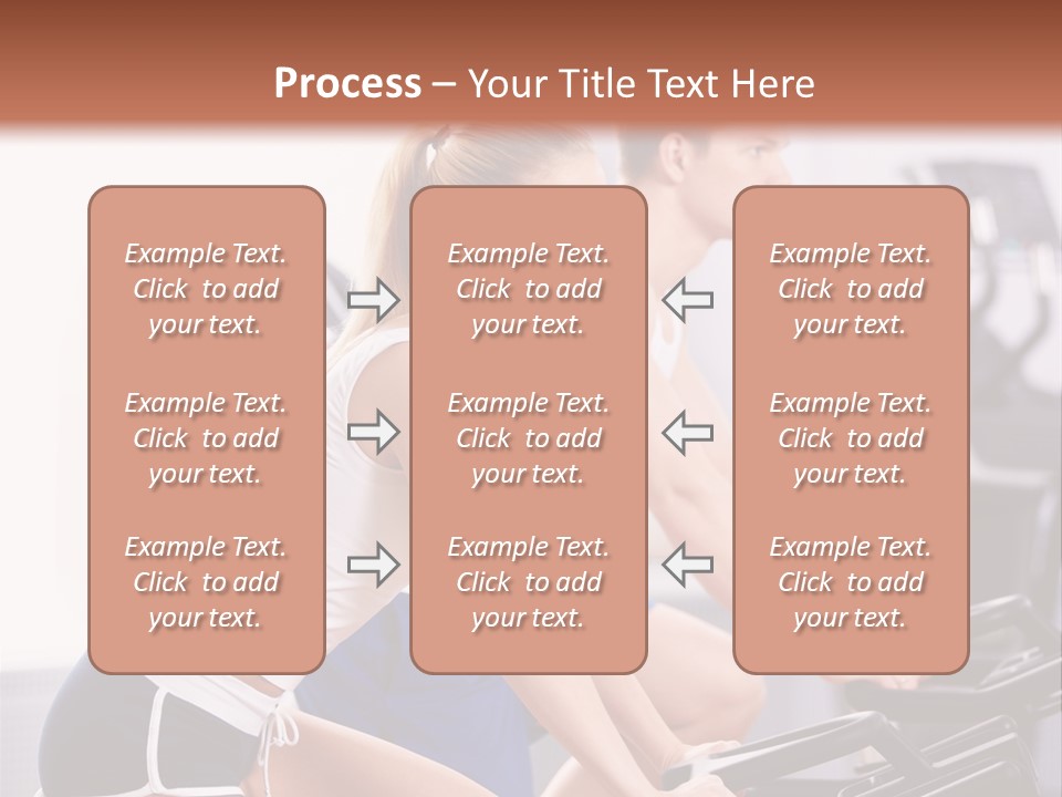 Girl Wellbeing Moving PowerPoint Template