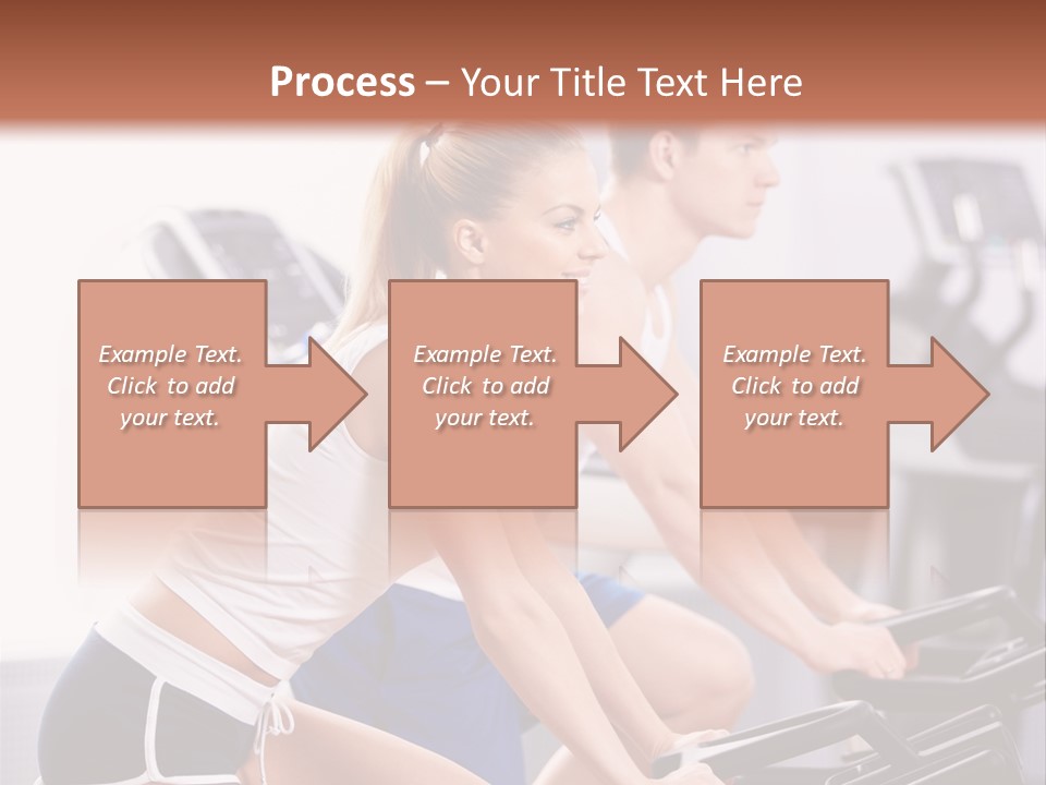 Girl Wellbeing Moving PowerPoint Template