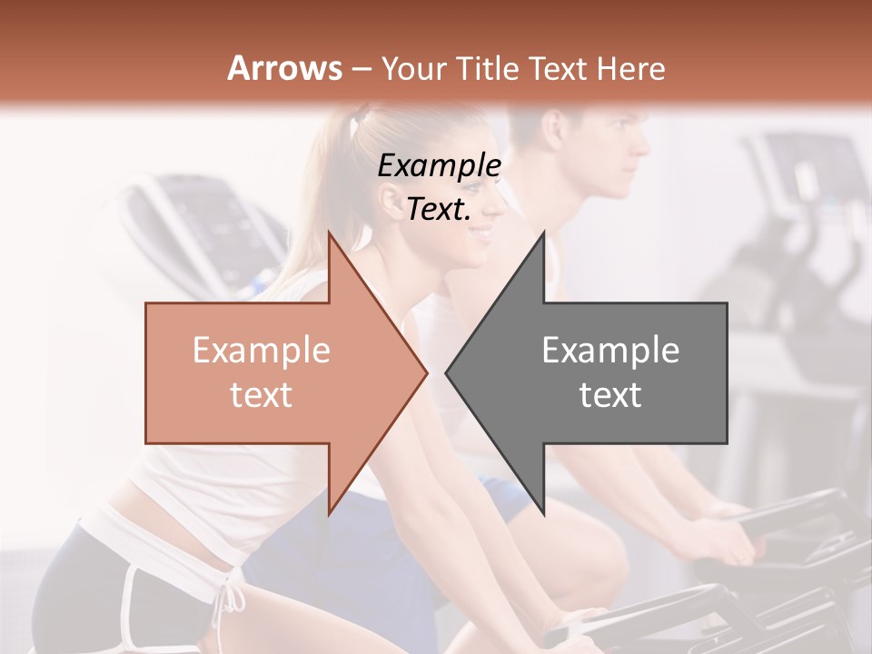 Girl Wellbeing Moving PowerPoint Template