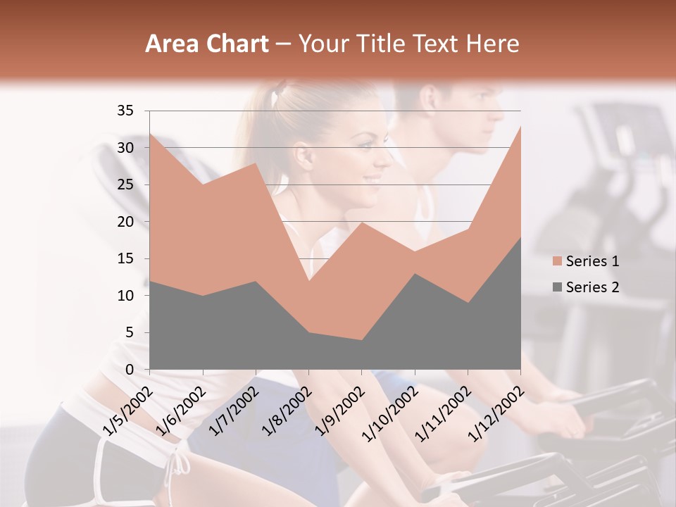 Girl Wellbeing Moving PowerPoint Template