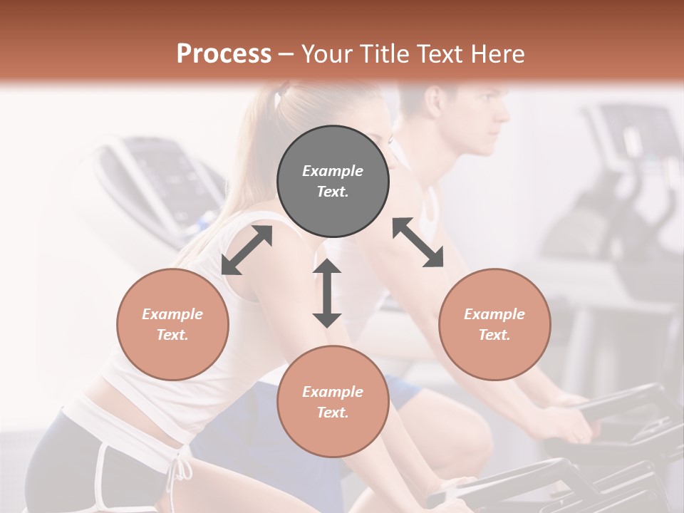 Girl Wellbeing Moving PowerPoint Template