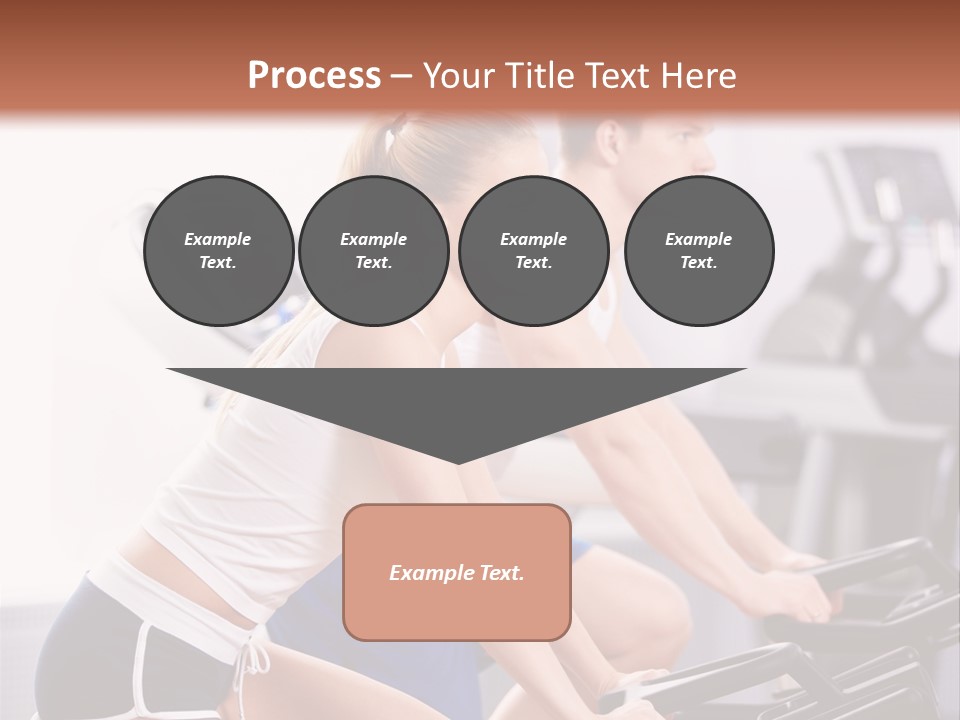 Girl Wellbeing Moving PowerPoint Template