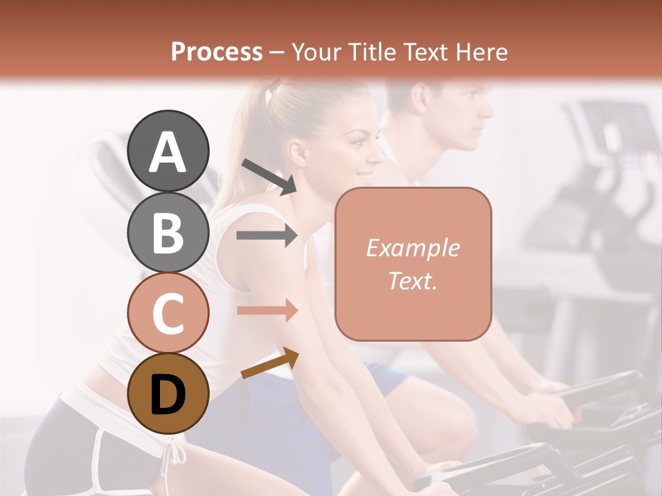 Girl Wellbeing Moving PowerPoint Template