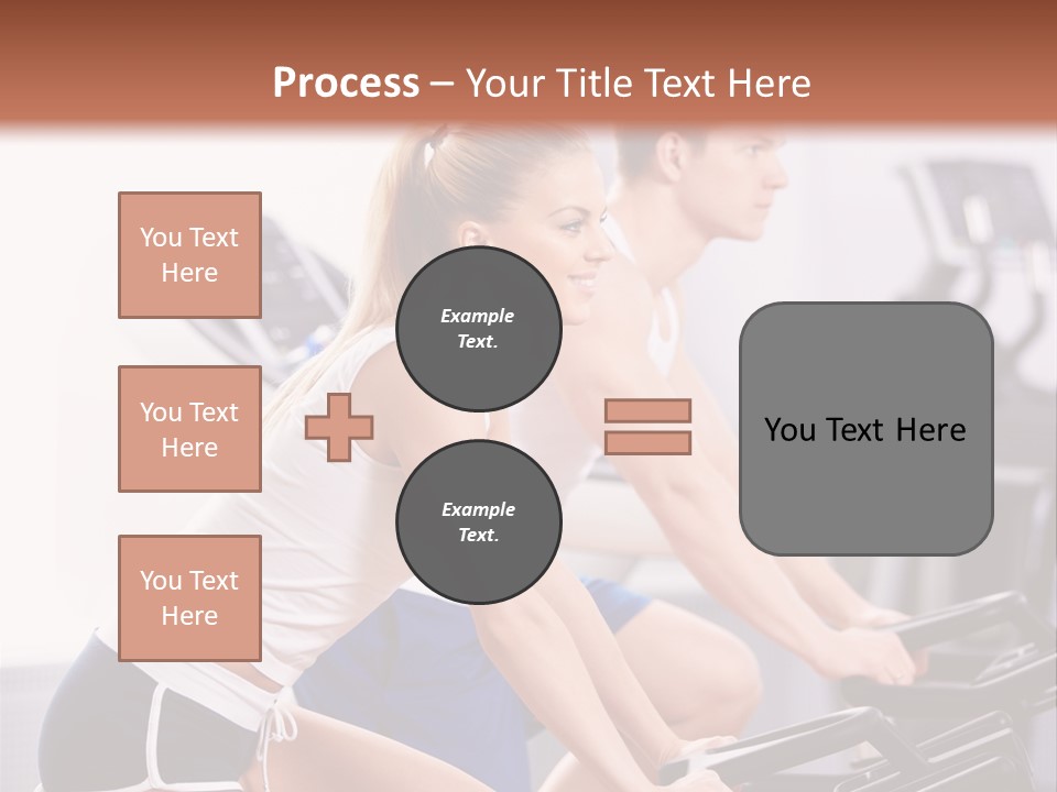 Girl Wellbeing Moving PowerPoint Template