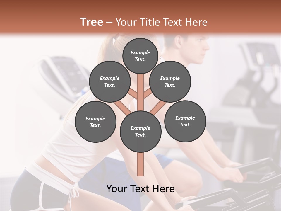 Girl Wellbeing Moving PowerPoint Template