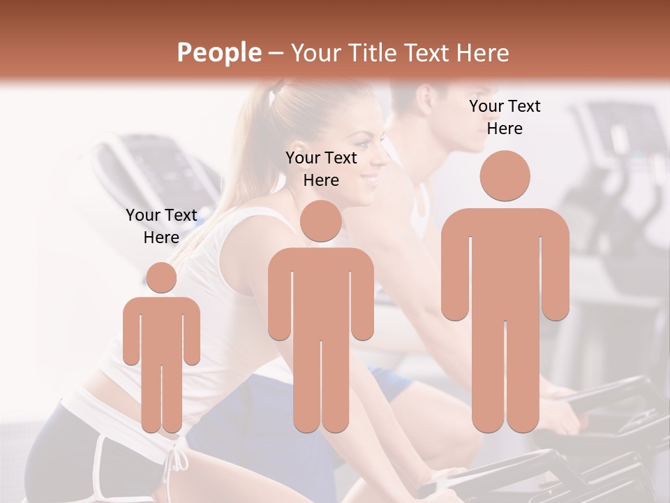 Girl Wellbeing Moving PowerPoint Template