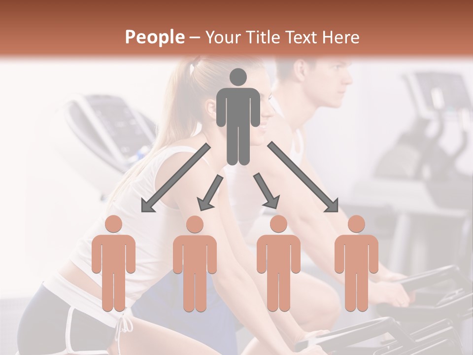 Girl Wellbeing Moving PowerPoint Template