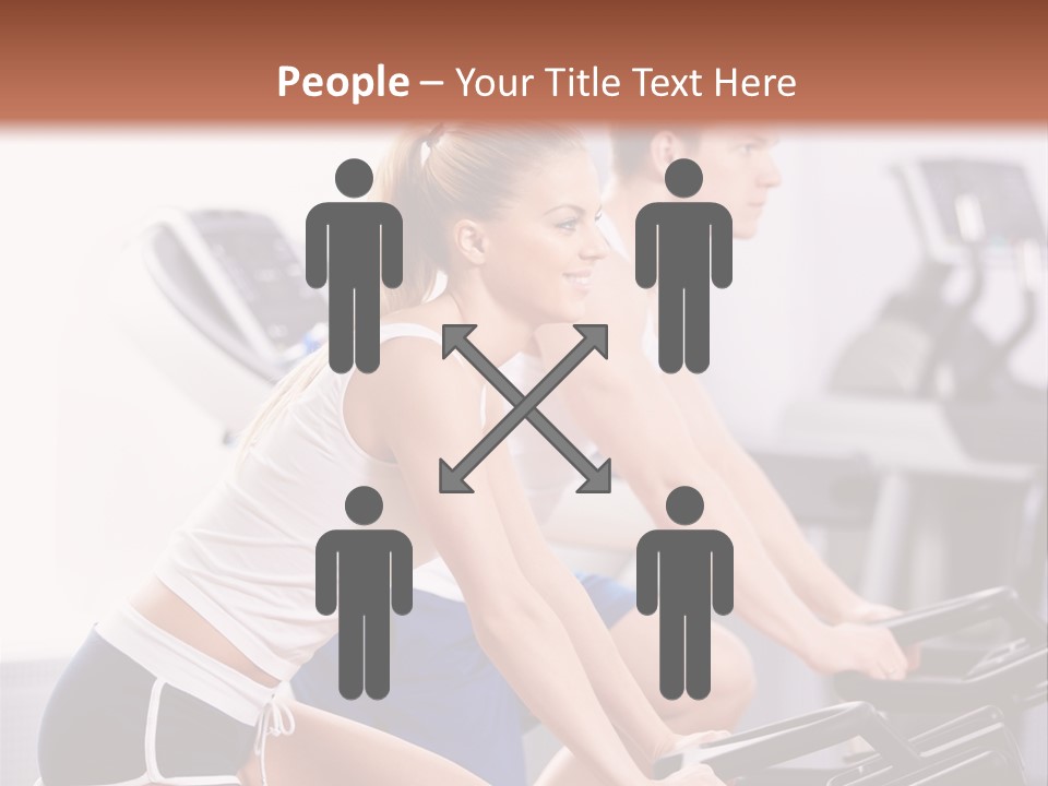 Girl Wellbeing Moving PowerPoint Template