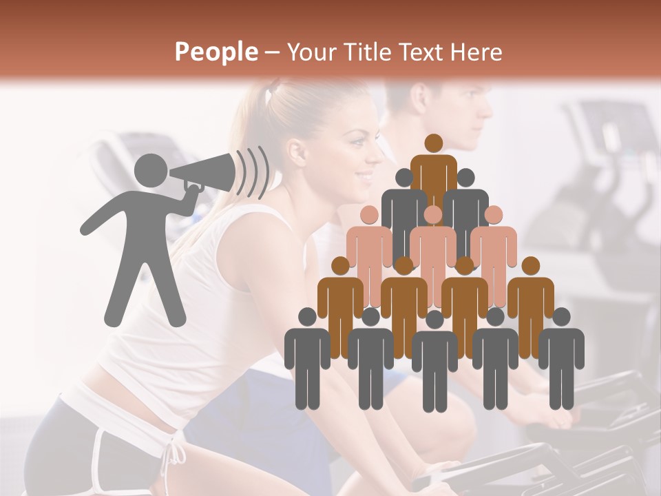 Girl Wellbeing Moving PowerPoint Template