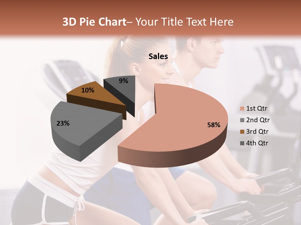Girl Wellbeing Moving PowerPoint Template