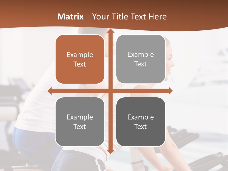 Vitality Smiling Human PowerPoint Template
