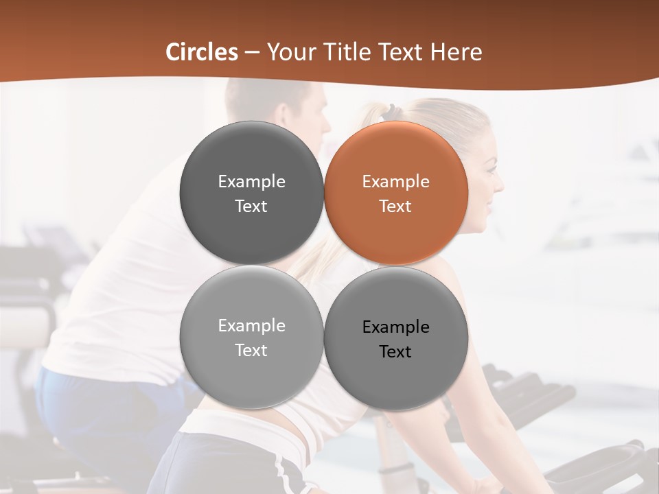 Vitality Smiling Human PowerPoint Template