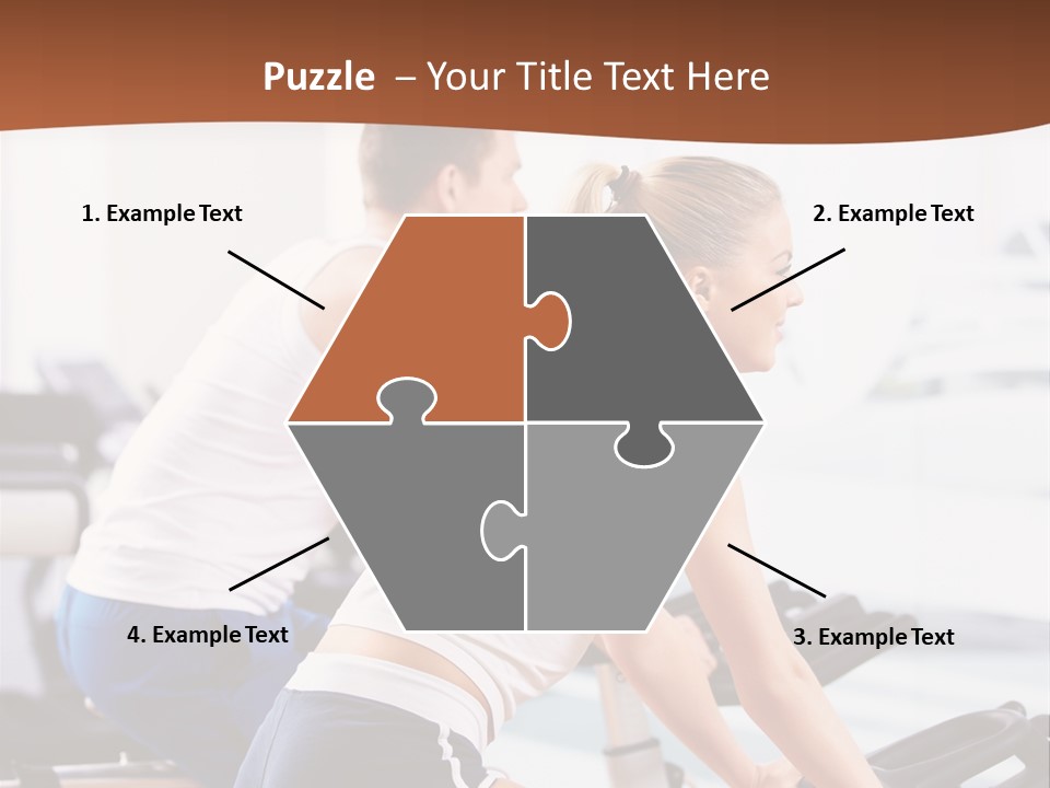 Vitality Smiling Human PowerPoint Template