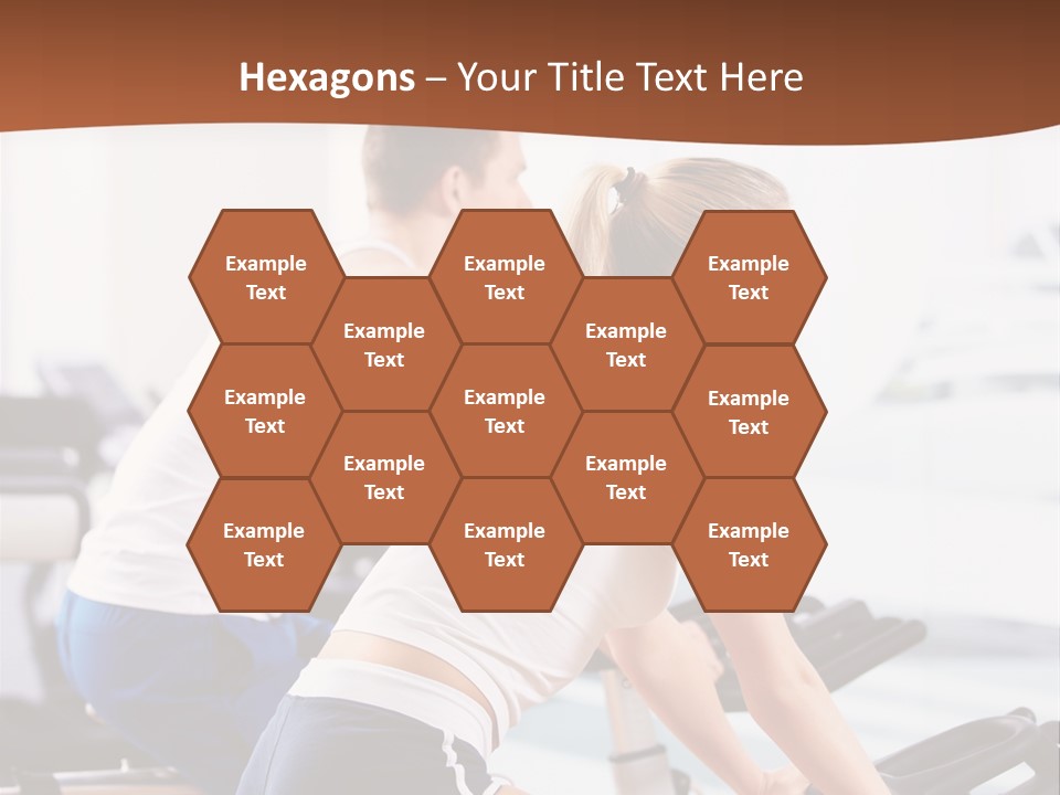 Vitality Smiling Human PowerPoint Template