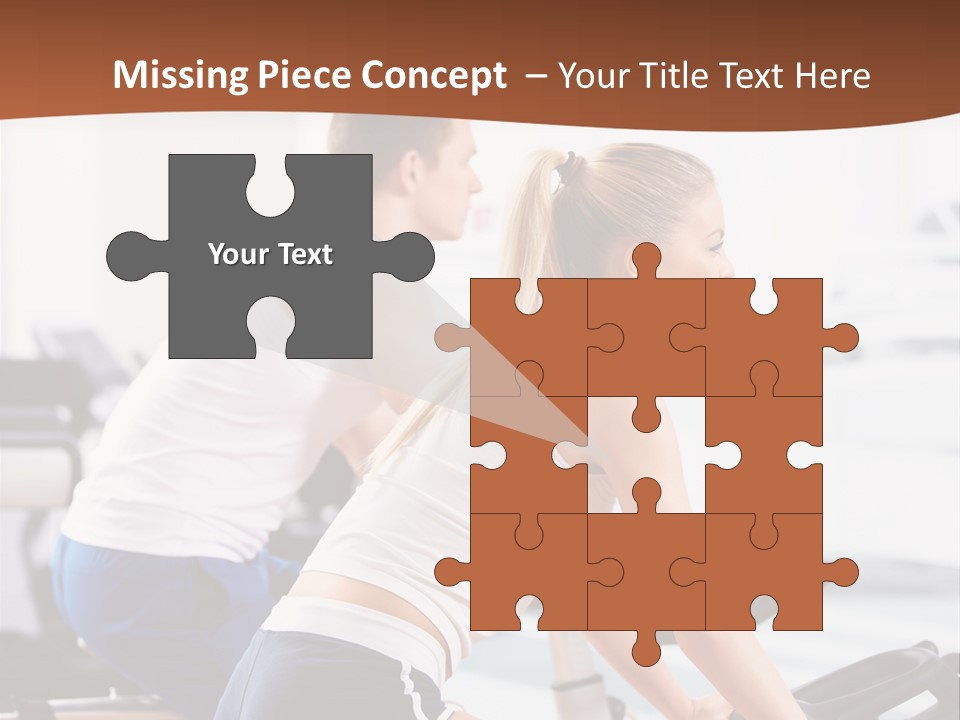 Vitality Smiling Human PowerPoint Template