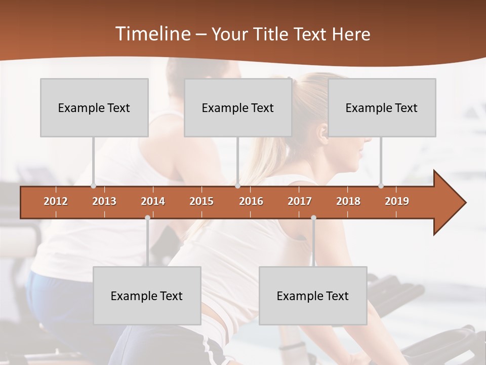 Vitality Smiling Human PowerPoint Template