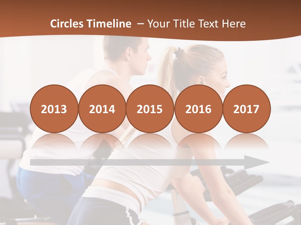 Vitality Smiling Human PowerPoint Template