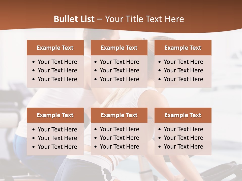 Vitality Smiling Human PowerPoint Template