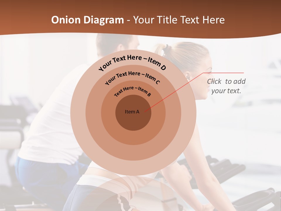 Vitality Smiling Human PowerPoint Template