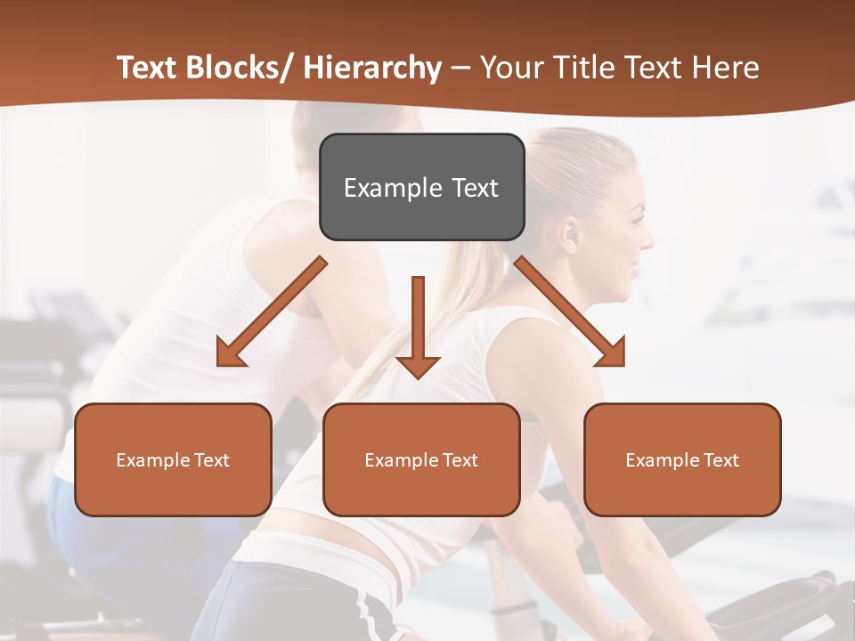 Vitality Smiling Human PowerPoint Template