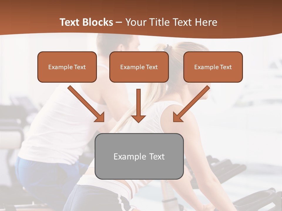 Vitality Smiling Human PowerPoint Template