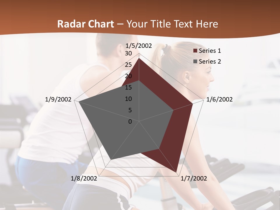 Vitality Smiling Human PowerPoint Template
