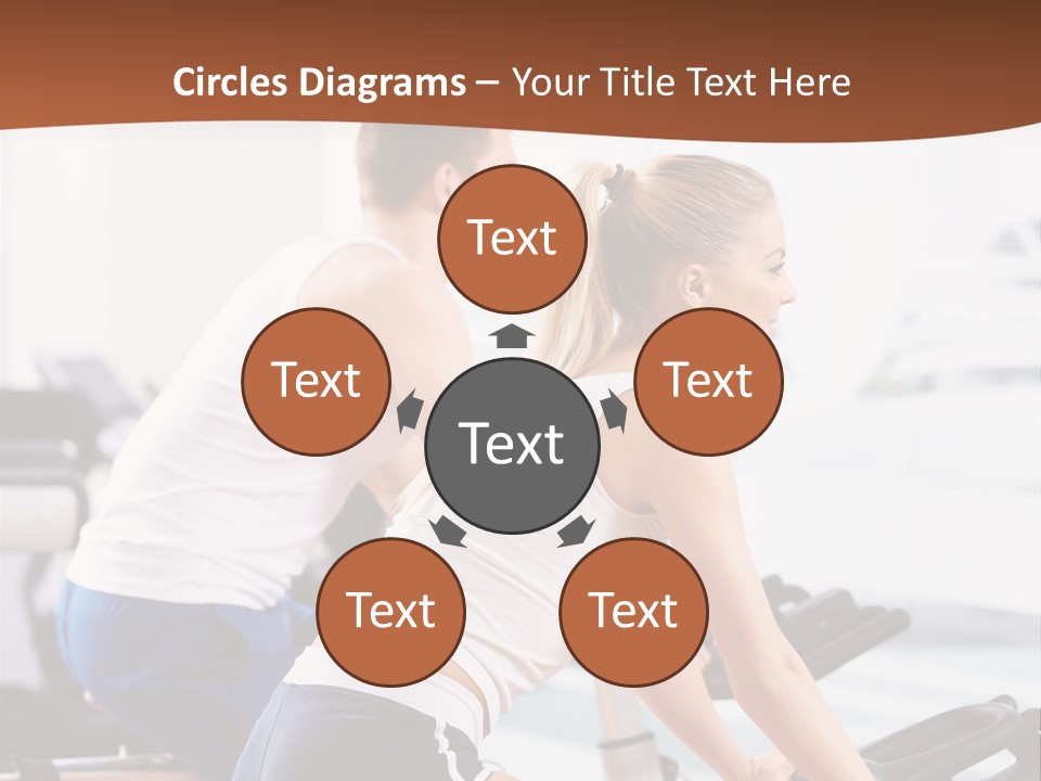 Vitality Smiling Human PowerPoint Template