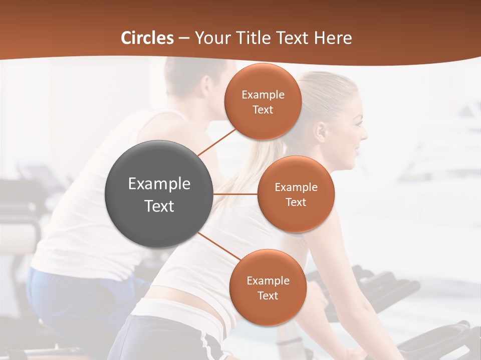 Vitality Smiling Human PowerPoint Template