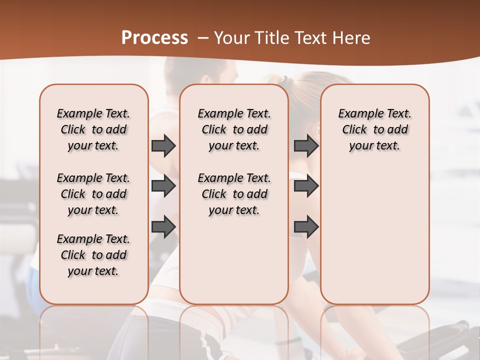 Vitality Smiling Human PowerPoint Template