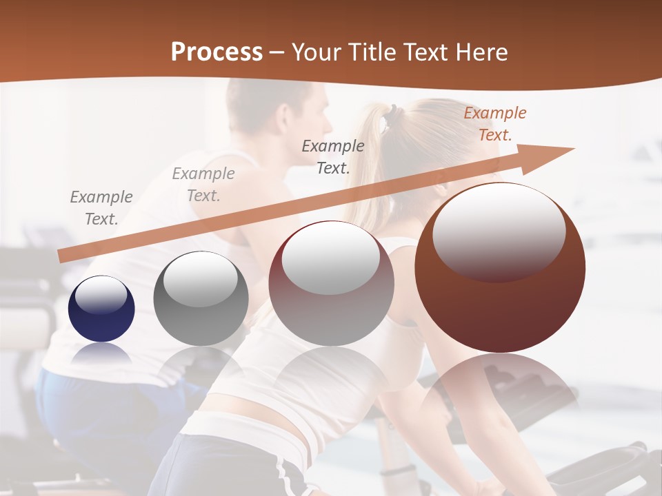 Vitality Smiling Human PowerPoint Template