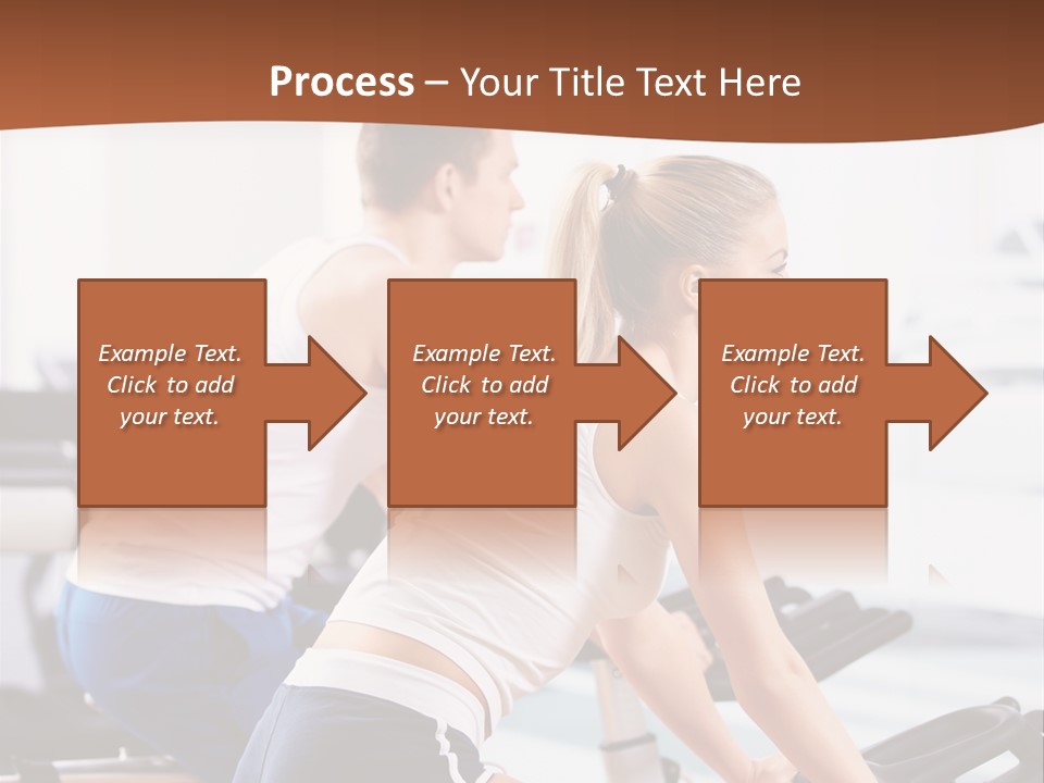 Vitality Smiling Human PowerPoint Template