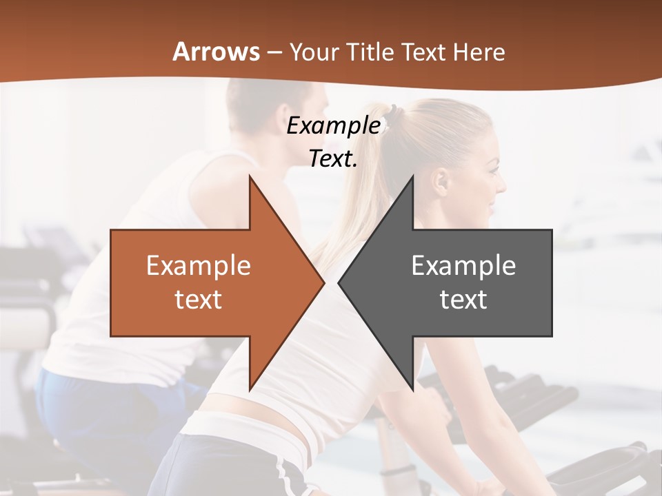 Vitality Smiling Human PowerPoint Template